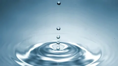 Single water drop washed away by wave 1050fps  Slow Motion Vídeo Stock 11911080