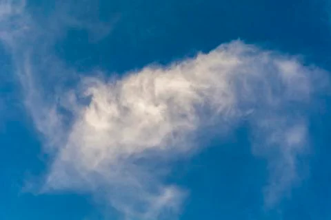 Single White cloud Stock Photos