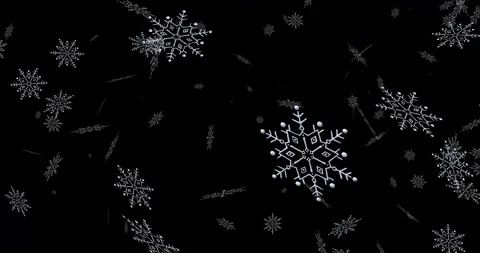 A single white snowflake explosion Stock Footage 311068056