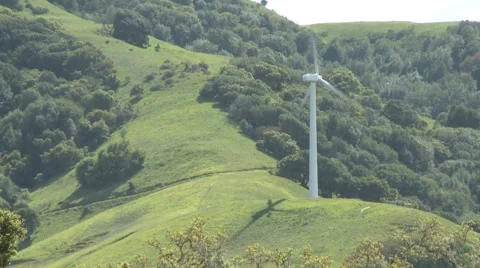 Single Windmill 動画素材 1078139