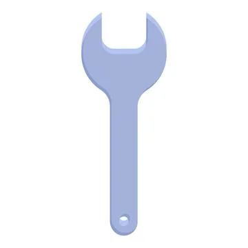 Single wrench tool representing fixing and repairing concept イラスト素材