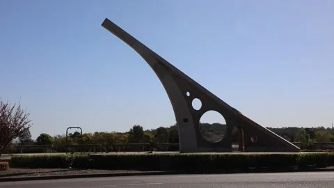 Singleton Sundial Stock-Footage 249993060