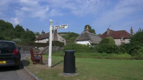 Singleton Village Green Video stock 137011674