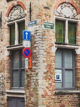 Sings Corner Stock Photos