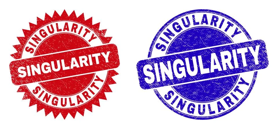 SINGULARITY Round and Rosette Watermarks with Unclean Style イラスト素材