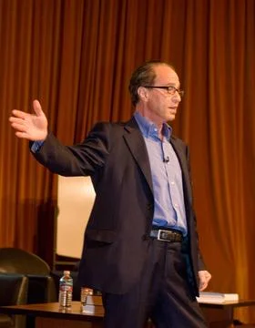 Singularity University First Meeting with Ames Center Director Pete Worden... Foto stock