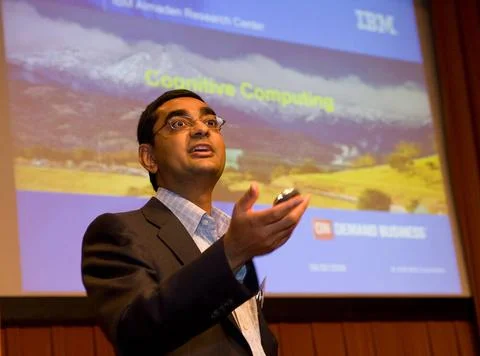 Singularity University First Meeting held at Ames Research Center in N-201... Stock Photos