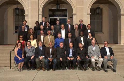 Singularity University Founding Members,Faculty/TP Leads, TF s, GSP10 Dire... Stock Photos