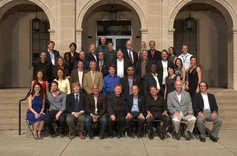 Singularity University Founding Members,Faculty/TP Leads, TF s, GSP10 Dire... Stock Photos