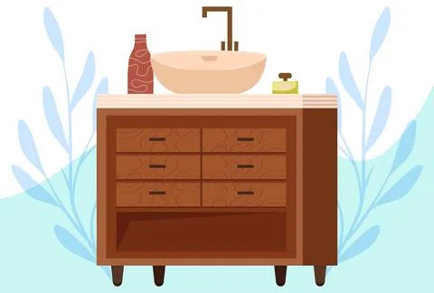 Sink Concept Illustration Stock Illustration