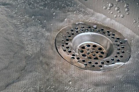 Sink drain Stock-Fotos
