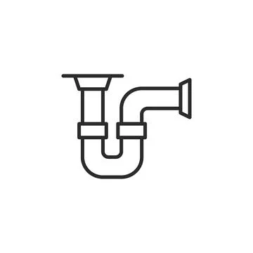 Sink Drain Riser Icon Stock Illustration
