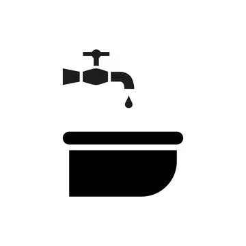 Sink icon vector design templates simple and modern Stock Illustration