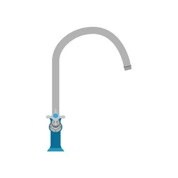  Sink kitchen faucet tap vector water mixer bathroom icon isolated illustr... Stock Photos