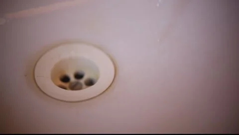 Sink with water Stock Footage 7754505