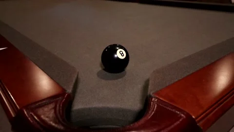 Sinking 8 Ball Fast Stock Footage 136669636