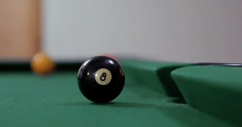 Sinking the 8 Ball Stock Footage 92511394