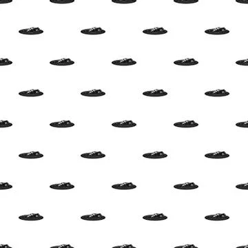 Sinking car pattern seamless Illustrazione stock