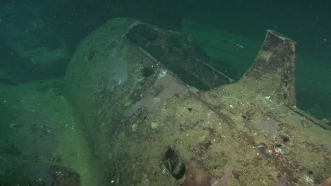 Sinking Ship Stock Footage 332765277