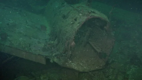 Sinking Ship Stock Footage 332765290