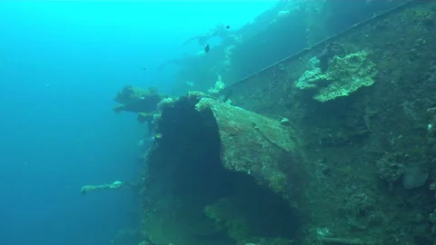 Sinking Ship Vídeo Stock 332765726