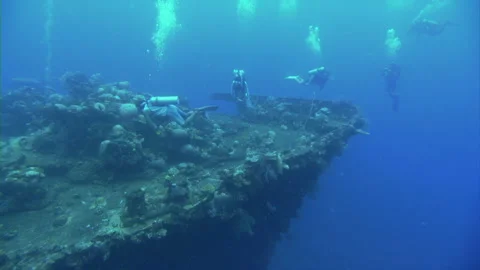 Sinking Ship Stock Footage 332766135