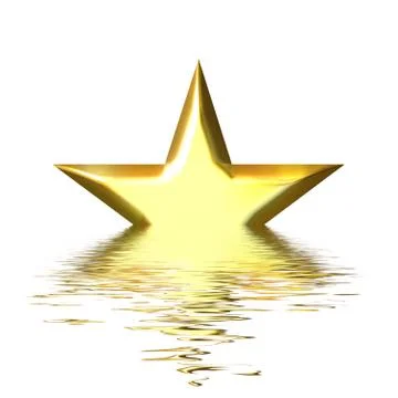 Sinking Star Stock Illustration