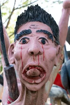 The sinner in the hell. Foto stock