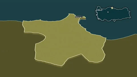 Sinop, Turkiye, Turkey, extruded. Pattern Video stock 169567858
