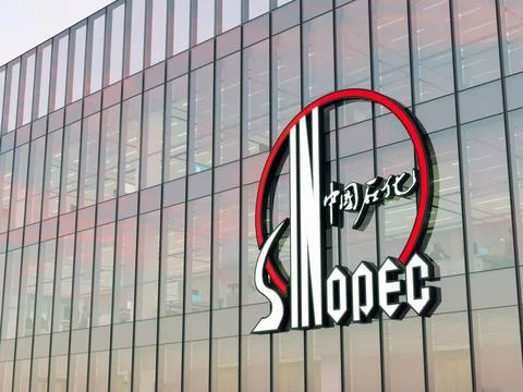 Sinopec Stock-Illustration