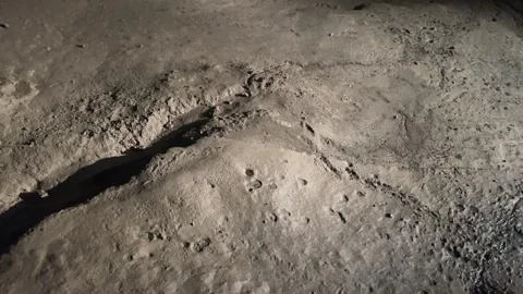 Sinter formations in the deepest karst caves of the world in Abkhazia, Verevkin 库存影片 263826000