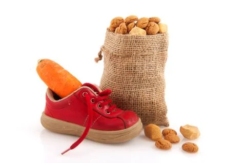 Sinterklaas ginger nuts Stock Photos