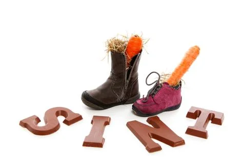 Sinterklaas, typical dutch event Stock Photos