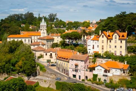 Sintra cityscape 스톡 사진