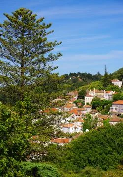 Sintra view Stock Photos