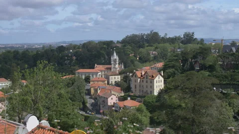 Sintra wide Video stock 208189021