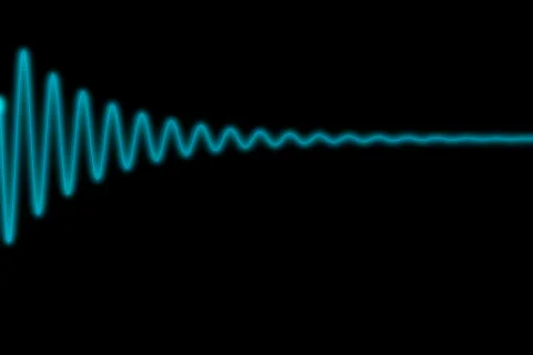 Sinus decrease cosine Illustrazione stock