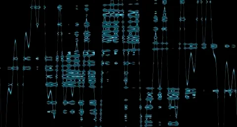 Sinus pattern Illustrazione stock