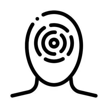 Sinusitis Brow Bone And Cheekbones Head Vector イラスト素材