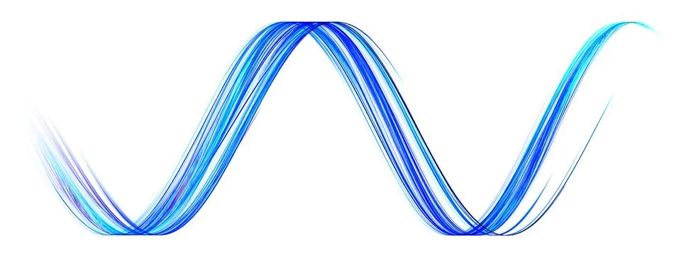 Sinusoid Stock Illustration