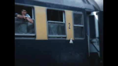 Siofok Train Station 1969 Stock Footage 150178052