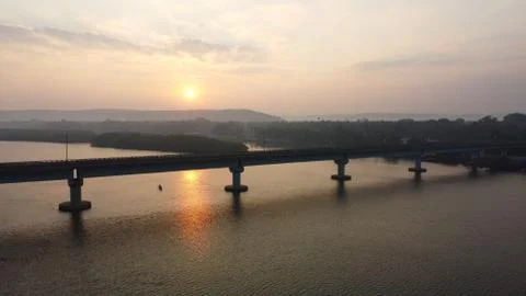 Siolim Bridge Stock Photos