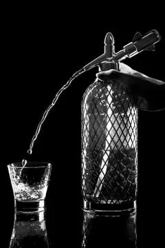 A siphon of soda Stock Photos