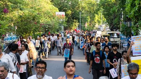 SIR Protest in INDIA Stock Photos