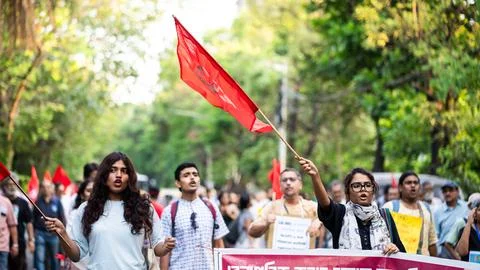 SIR Protest in INDIA Stock Photos