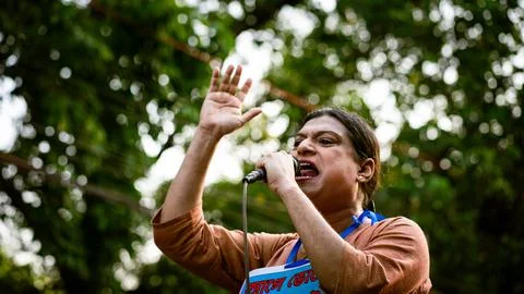 SIR Protest in INDIA Stock Photos