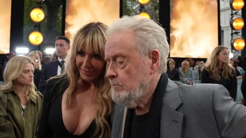 Sir Ridley Scott: ‘Great writing is like great music’
 Video stock 342845734