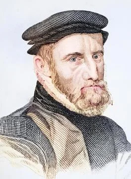 Sir Thomas Gresham, 1518/19-1579, English merchant, financier and founder of Stock-Illustration