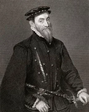 Sir Thomas Gresham 1518/19-1579. English Merchant, Financier And Founder Of T Stock-Fotos