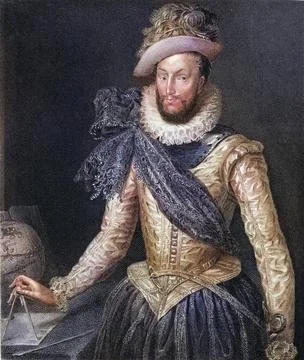 Sir Walter Raleigh (1554-1618). Englischer Abenteurer und Schriftsteller. ... Stock Photos